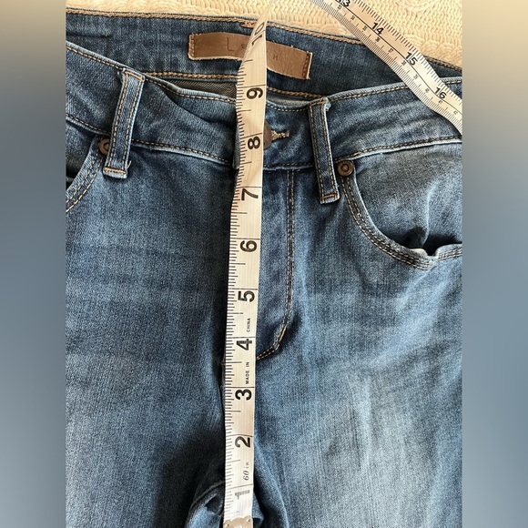 Leith Medium Wash Distressed Ankle Jeans Women’s Size 24 - Picture 13 of 15